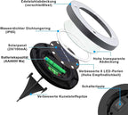 Luces solares para jardín 2pcs 8LED - additional image 4