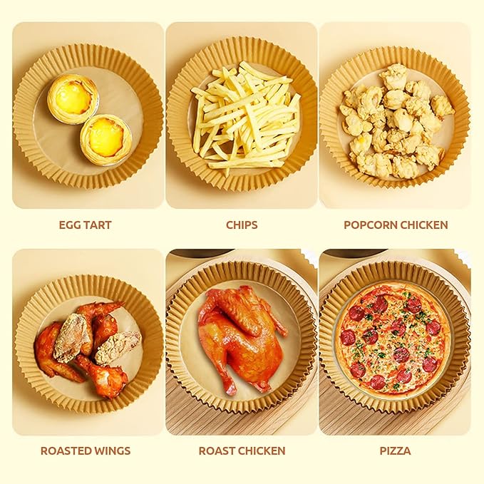 Papel de Horno para Freidora de Aire 20CM*50PCS - additional image 10