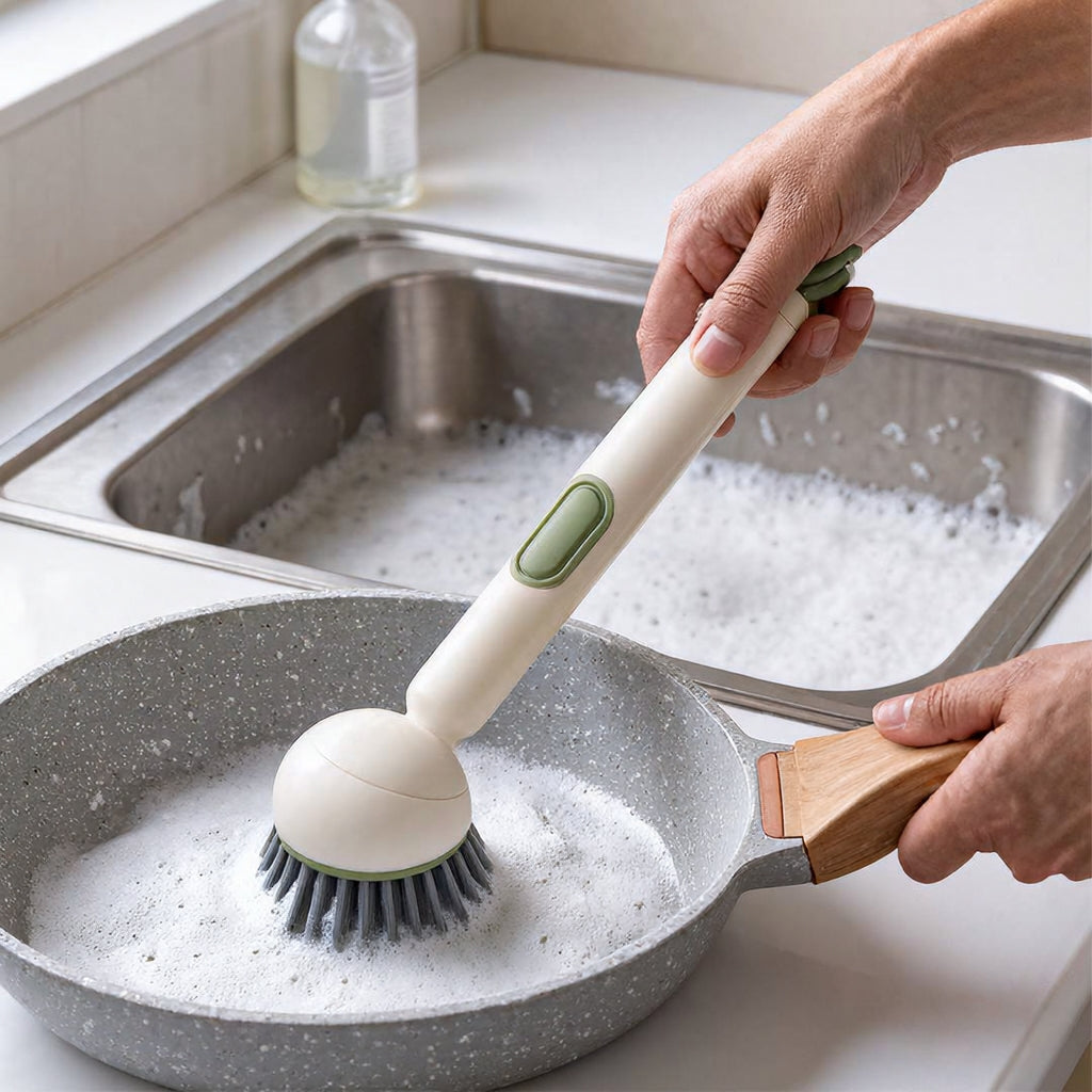 Cepillo dispensador multiusos