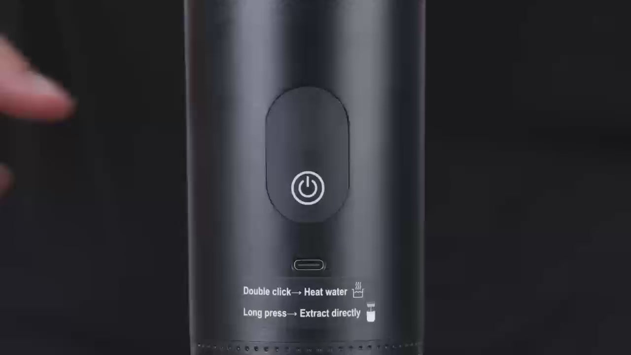 Cafetera Portátil 3 en 1 – Máquina de Café Espresso Compacta y Recargable para Cápsulas, Café Molido e Instantáneo