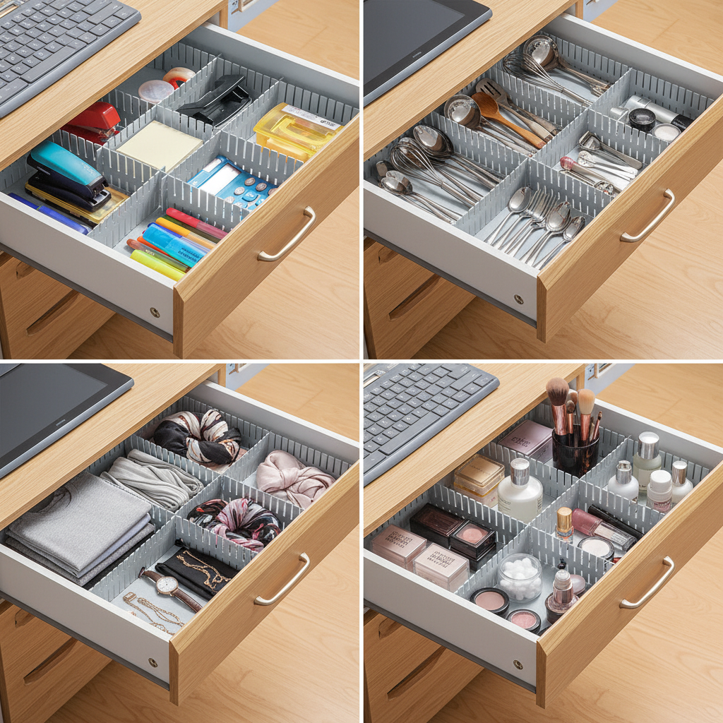 Organizador de Cajones Ajustable 16 Unidades