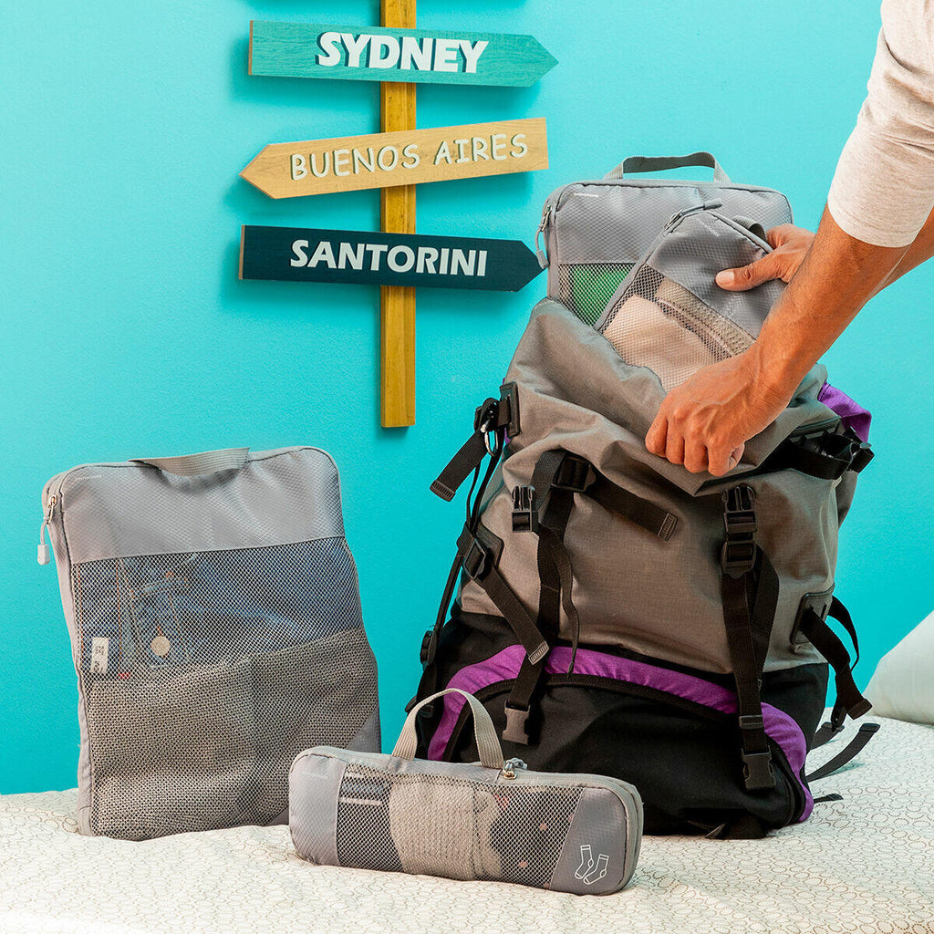 Bolsas Organizadoras de Compresión para Maletas 4 Piezas