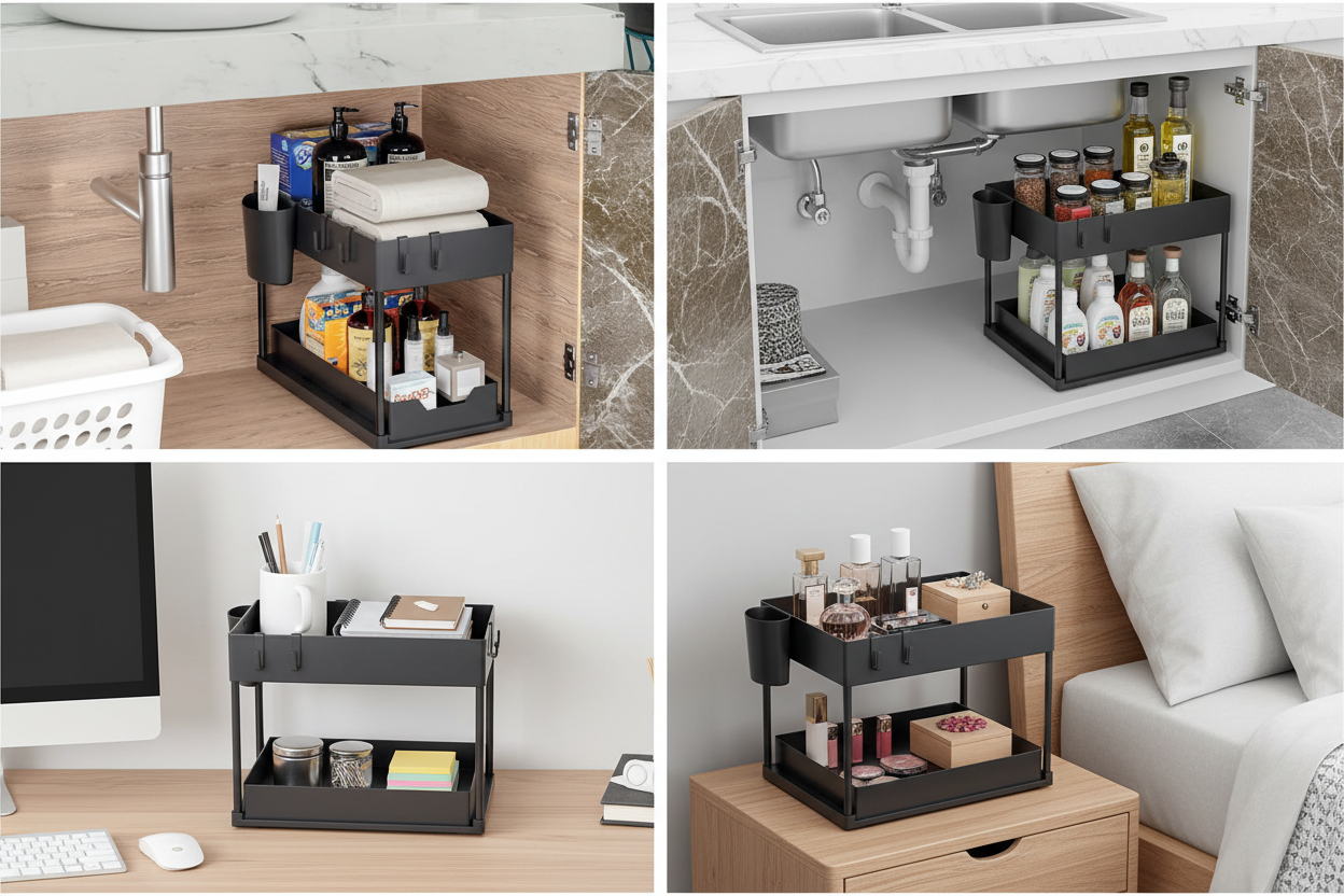 Organizador bajo mueble